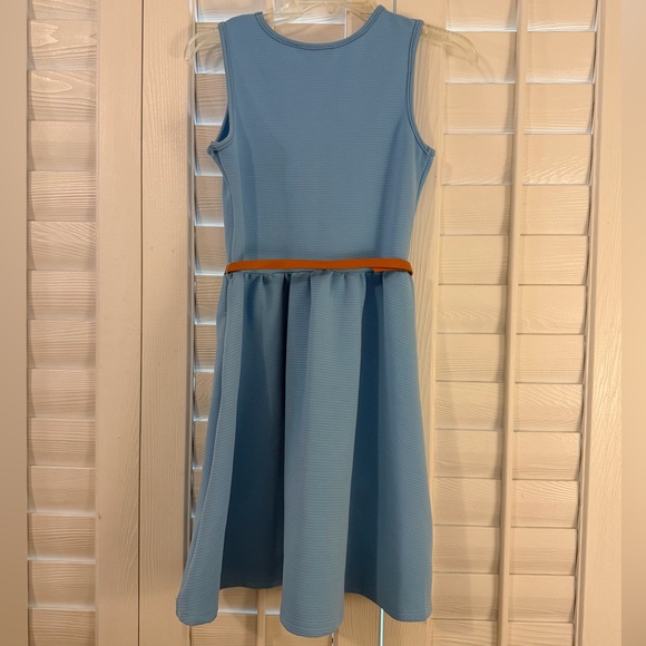 Grace Karin Sleeveless Fit-and-Flare Dress with Bow Belt, EUC, Girls 11/12 - Picture 13 of 14